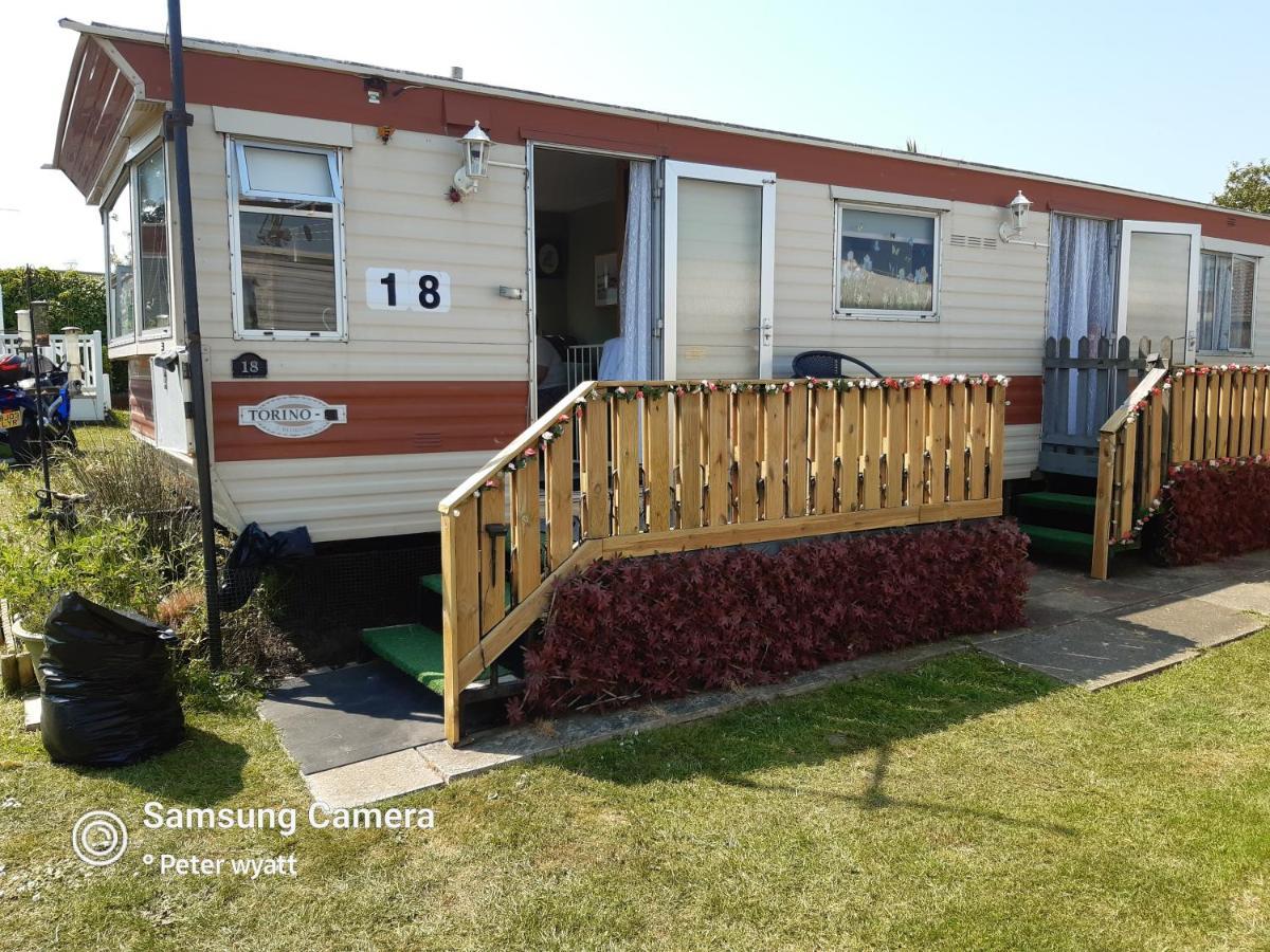 Gina'S Static Caravan,118 Sandsgate 赫姆斯比 外观 照片